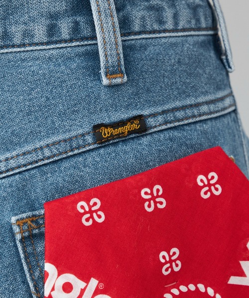 Lee(リー)の「Wrangler/ラングラー【US ORIGINAL】ワイドジーンズ(デニムパンツ・レディース・ブルー・SMALL/MEDIUM/X-SMALL)」の11枚目の写真