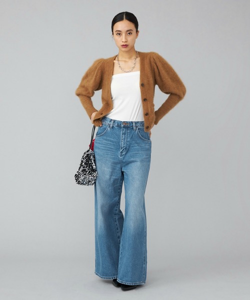 Lee(リー)の「Wrangler/ラングラー【US ORIGINAL】ワイドジーンズ(デニムパンツ・レディース・ブルー・SMALL/MEDIUM/X-SMALL)」の12枚目の写真