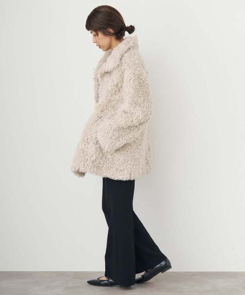 試着のみ イエナ IENA ファーコート 36サイズ TISSAVEL タグ付き 試着