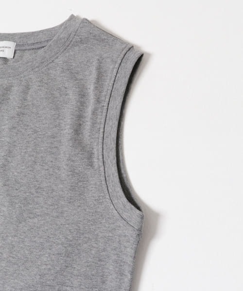 URBAN RESEARCH DOORS(アーバンリサーチドアーズ)の「クリアフライスノースリーブプルオーバー(Tシャツ/カットソー・レディース・ブラウン/オフホワイト/グレー・MEDIUM)」の11枚目の写真