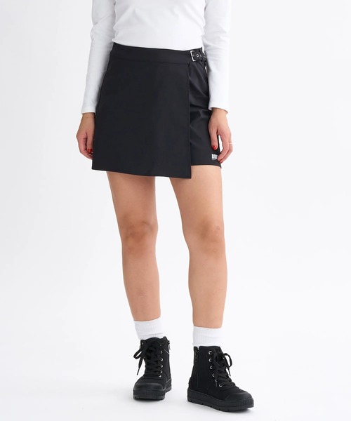 ROXY（ロキシー）の「VENTURE /ロキシーミニスカート風ショートパンツ（その他パンツ・レディース・ベージュ/バーガンディー/ブラック・LARGE/SMALL/MEDIUM）」の2枚目の写真