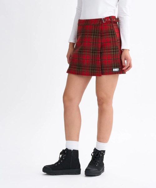 ROXY（ロキシー）の「VENTURE /ロキシーミニスカート風ショートパンツ（その他パンツ・レディース・ベージュ/バーガンディー/ブラック・LARGE/SMALL/MEDIUM）」の7枚目の写真