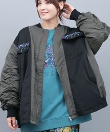 チチカカ | リメイク風切替MA-1(ブルゾン)