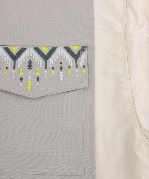 チチカカ（チチカカ）の「リメイク風切替MA-1（ブルゾン・レディース・カーキ/グレー/ブラック・FREE）」の18枚目の写真