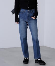 FREE'S MART | センタープレススリムストレートデニム(その他パンツ)