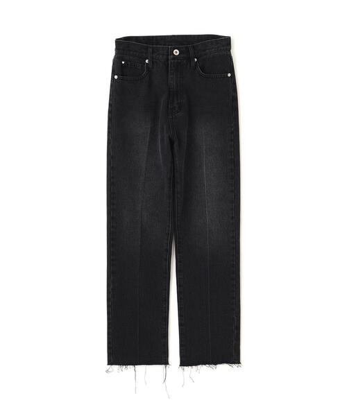 FREE'S MART(フリーズマート)の「センタープレススリムストレートデニム(その他パンツ・レディース・ブルー系その他5/ブラック系その他・SMALL/MEDIUM)」の3枚目の写真