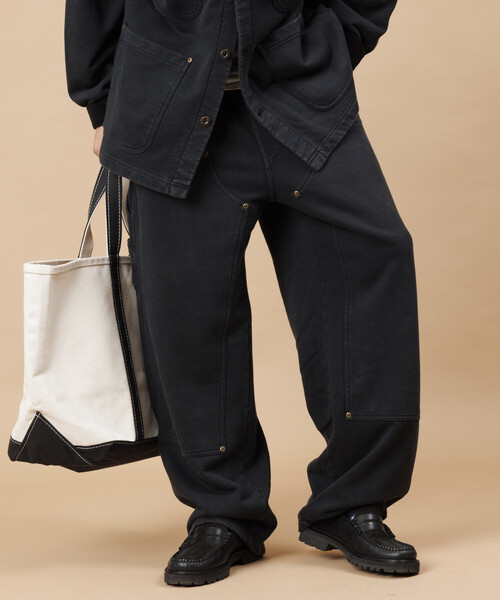 フリークスストア購入 ユニバーサルオーバーオール パウダー加工 スウェットパンツ フリークスストア購入 ユニバーサルオーバーオール パウダー加工