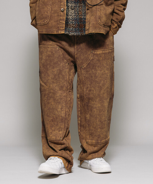 フリークスストア購入 ユニバーサルオーバーオール パウダー加工 スウェットパンツ セール】UNIVERSAL OVERALL/ユニバーサルオーバーオール 別注 パウダー