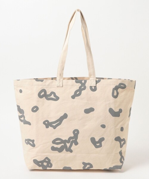 BEAMS T(ビームスティー)の「SHINKNOWNSUKE / JUMBO TOTE(トートバッグ・メンズ・ナチュラル・ONE SIZE)」の3枚目の写真