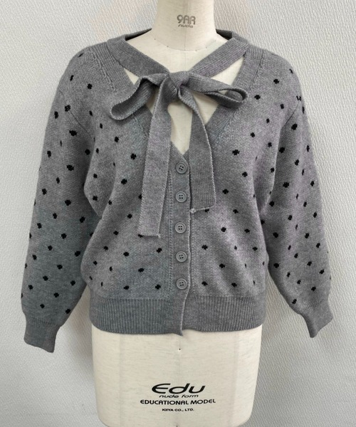 【アルベロベロ】ドット柄長袖カーディガン 楽天市場】【40％OFF SALE】アルベロベロ(Alberobello)オレボレブラ