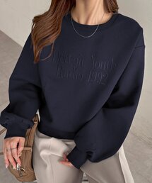 【WEB限定】ダンボール刺繍ロゴプルオーバー