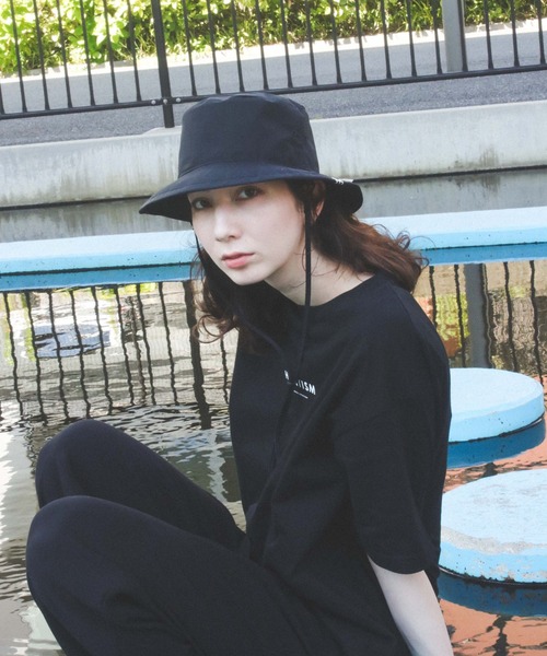 HUNTISM（ハンティズム）の「AW Bucket Hat（ハット・メンズ・カーキ/ネイビー/ブラック・ONE SIZE）」の2枚目の写真
