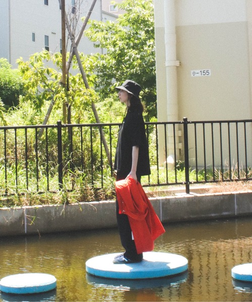 HUNTISM（ハンティズム）の「AW Bucket Hat（ハット・メンズ・カーキ/ネイビー/ブラック・ONE SIZE）」の4枚目の写真