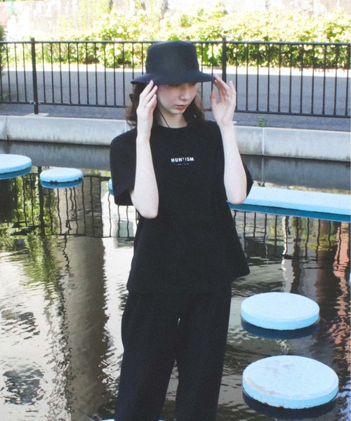 HUNTISM（ハンティズム）の「AW Bucket Hat（ハット・メンズ・カーキ/ネイビー/ブラック・ONE SIZE）」の5枚目の写真