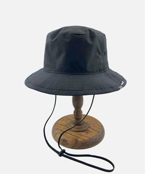 HUNTISM（ハンティズム）の「AW Bucket Hat（ハット・メンズ・カーキ/ネイビー/ブラック・ONE SIZE）」の6枚目の写真