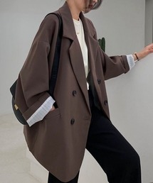 SHEPP（シープ）の「オーバーシルエットテーラードジャケット（テーラードジャケット）」