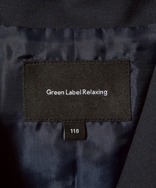 green label relaxing（グリーンレーベルリラクシング）の「TRW ソリッド ジャケット / キッズ 110cm-130cm（スーツジャケット・キッズ・ネイビー・130cm/120cm/110cm）」の22枚目の写真