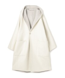 新品タグ付き✨23SS GALERIE VIE コットンシルクノーカラーコート GALERIE VIE（ギャルリー ヴィー）の「コットンシルク ノーカラー