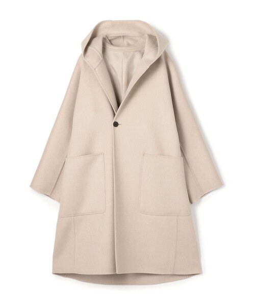 新品タグ付き✨23SS GALERIE VIE コットンシルクノーカラーコート 新品タグ付き✨23SS GALERIE VIE コットンシルクノーカラー