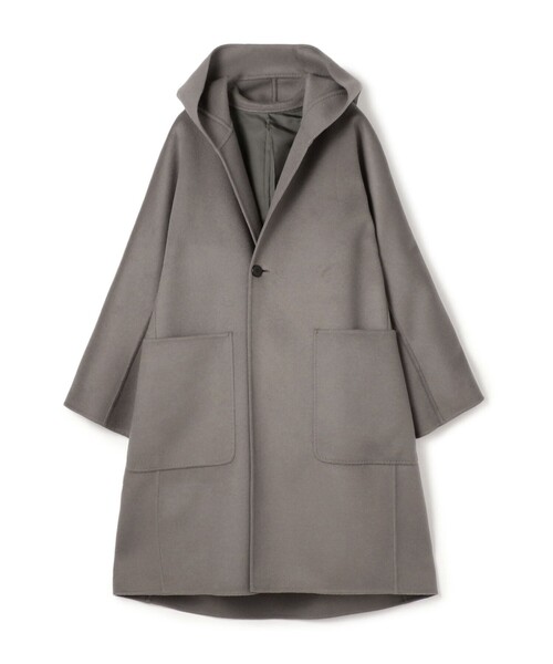 ダブルフェイス ドルマンスリーブフーデッドコート(その他アウター ダブルフェイス ドルマンスリーブフーデッドコート(その他アウター