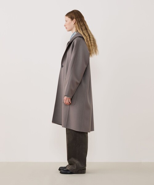 ギャルリーヴィー コットンポリフーデッドコート グレー ギャルリーヴィー コットンポリフーデッドコート グレー - メルカリ