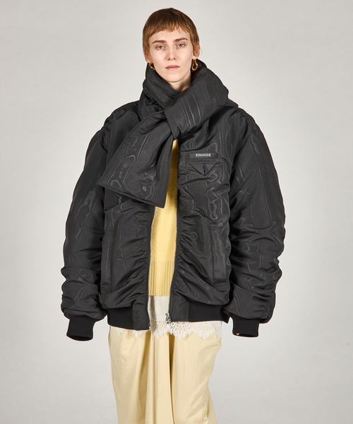 Pre-Order】マフラーボリュームブルゾン / Muffler Volume Blouson