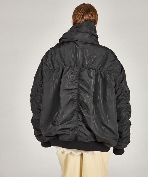 PRANK PROJECT(プランクプロジェクト)の「マフラーボリュームブルゾン / Muffler Volume Blouson(ブルゾン・レディース・ブラウン/マルチ/ブラック・FREE)」の22枚目の写真