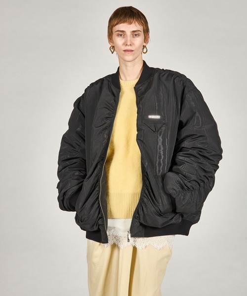 Pre-Order】マフラーボリュームブルゾン / Muffler Volume Blouson