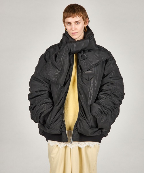 Pre-Order】マフラーボリュームブルゾン / Muffler Volume Blouson