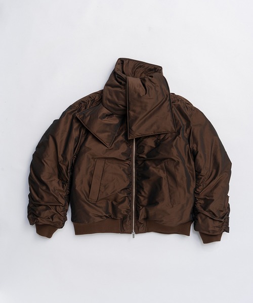 セール】マフラーボリュームブルゾン / Muffler Volume Blouson