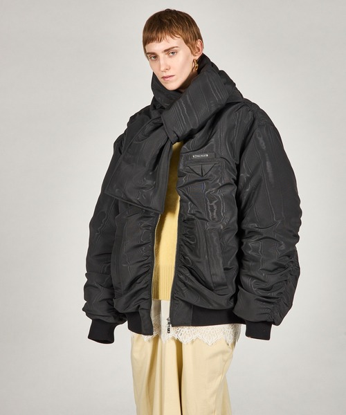 マフラーボリュームブルゾン / Muffler Volume Blouson（ブルゾン