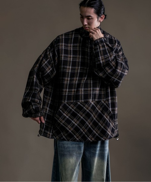 CALIFORNIA OUTFITTERS(カリフォルニア アウトフィッターズ)の「10A8 ハーフジップ プルオーバーシャツ(シャツ/ブラウス・メンズ・ブラック/ブラウン・FREE)」の5枚目の写真