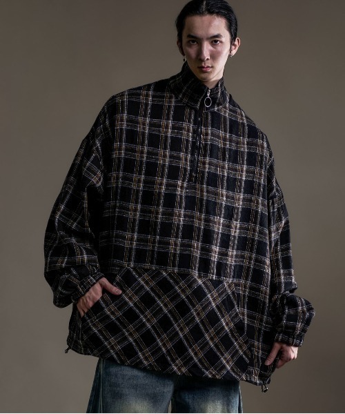 CALIFORNIA OUTFITTERS(カリフォルニア アウトフィッターズ)の「10A8 ハーフジップ プルオーバーシャツ(シャツ/ブラウス・メンズ・ブラック/ブラウン・FREE)」の11枚目の写真