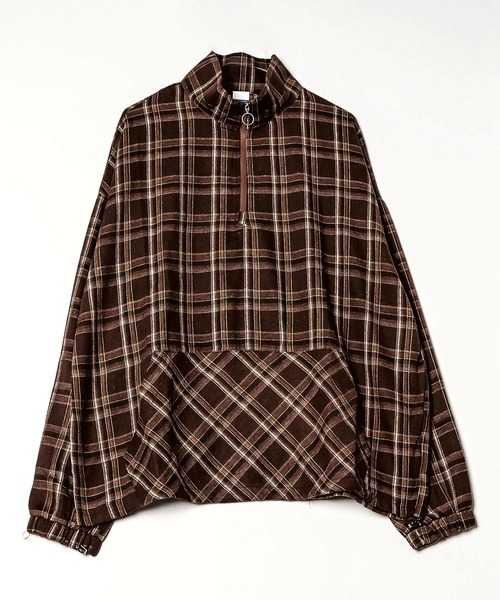 CALIFORNIA OUTFITTERS(カリフォルニア アウトフィッターズ)の「10A8 ハーフジップ プルオーバーシャツ(シャツ/ブラウス・メンズ・ブラック/ブラウン・FREE)」の6枚目の写真