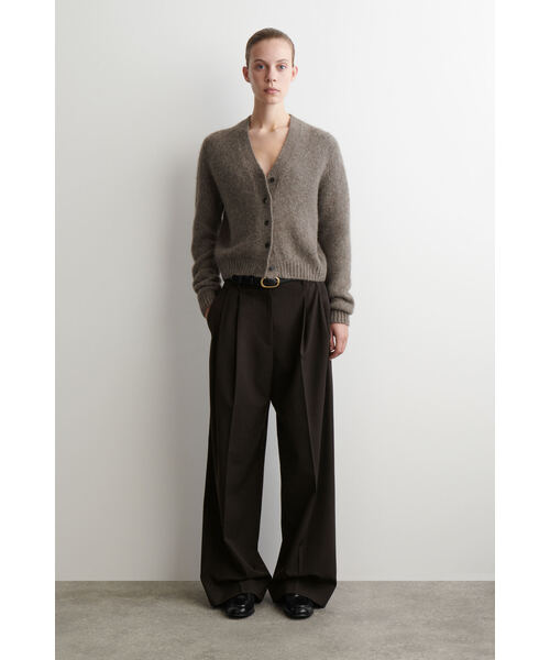 クロップドアルパカ混カーディガン（カーディガン/ボレロ）｜COS（コス
