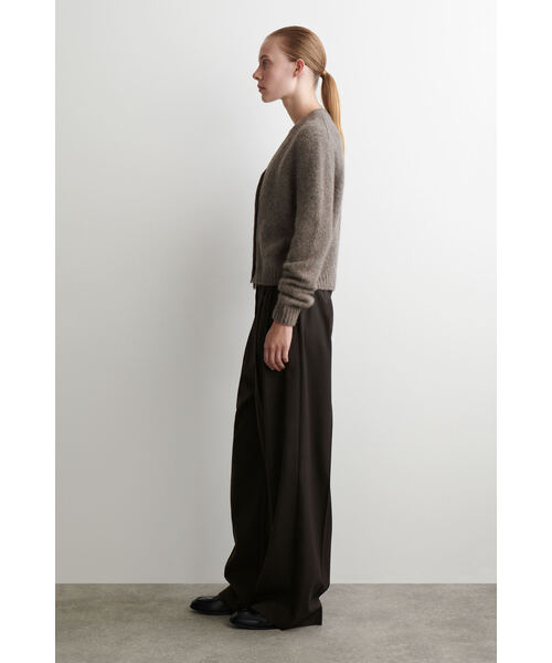 クロップドアルパカ混カーディガン（カーディガン/ボレロ）｜COS（コス