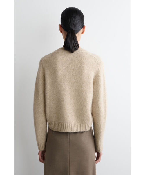 クロップドアルパカ混カーディガン（カーディガン/ボレロ）｜COS（コス