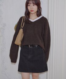 【umm】WEB限定レース使い2WAYプルオーバー
