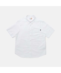 Timberland | 半袖 ヤーン ダイ オックスフォード シャツ メンズ(シャツ/ブラウス)