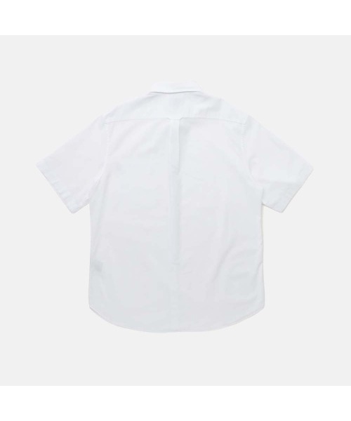 Timberland（ティンバーランド）の「半袖 ヤーン ダイ オックスフォード シャツ メンズ（シャツ/ブラウス・メンズ・ホワイト・LARGE/MEDIUM/SMALL/X-LARGE/XX-LARGE）」の2枚目の写真