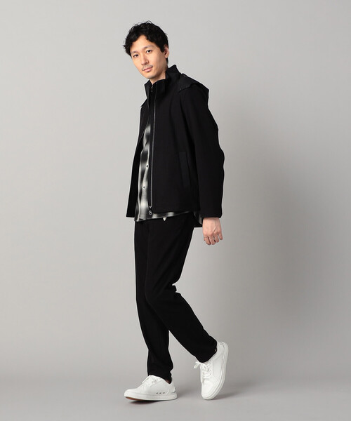 COMME CA MEN(コムサメン)の「尾州産 ウォーフィルコーデュロイ 2WAYストレッチ 5ポケットパンツ(その他パンツ・メンズ・チャコールグレー/ブラック・L/M/S)」の3枚目の写真