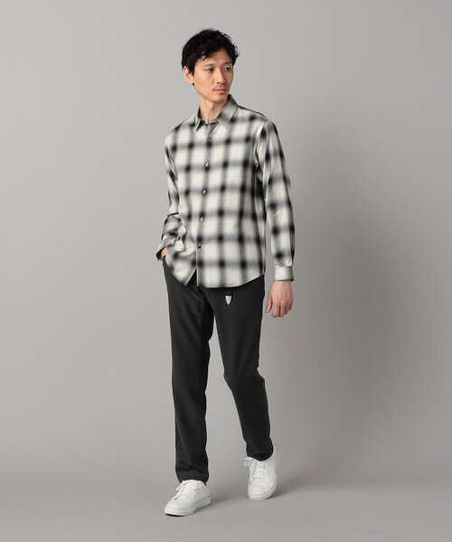 COMME CA MEN(コムサメン)の「尾州産 ウォーフィルコーデュロイ 2WAYストレッチ 5ポケットパンツ(その他パンツ・メンズ・チャコールグレー/ブラック・L/M/S)」の8枚目の写真