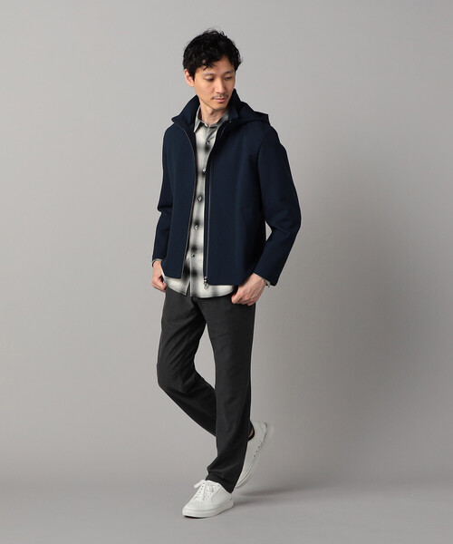 COMME CA MEN(コムサメン)の「尾州産 ウォーフィルコーデュロイ 2WAYストレッチ 5ポケットパンツ(その他パンツ・メンズ・チャコールグレー/ブラック・L/M/S)」の9枚目の写真