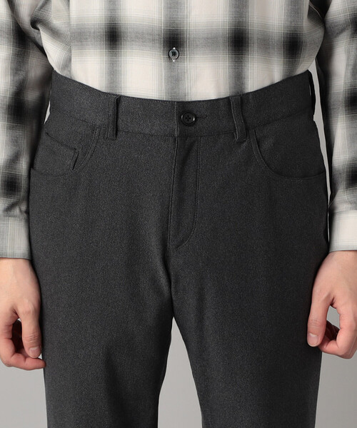 COMME CA MEN(コムサメン)の「尾州産 ウォーフィルコーデュロイ 2WAYストレッチ 5ポケットパンツ(その他パンツ・メンズ・チャコールグレー/ブラック・L/M/S)」の15枚目の写真