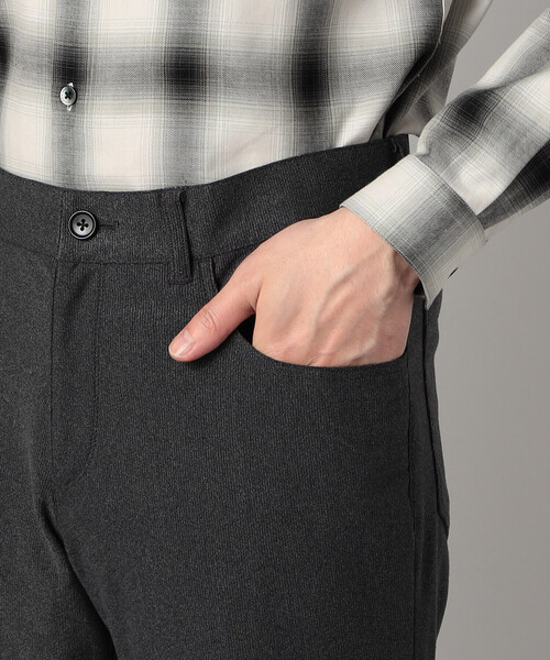 COMME CA MEN(コムサメン)の「尾州産 ウォーフィルコーデュロイ 2WAYストレッチ 5ポケットパンツ(その他パンツ・メンズ・チャコールグレー/ブラック・L/M/S)」の18枚目の写真