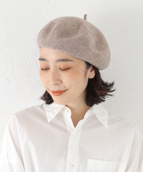 Odds(オッズ)の「Odds/オッズ JP VASQUE BERET(ハット・レディース・レッド/グレー/ベージュ/ブラック・FREE)」の14枚目の写真