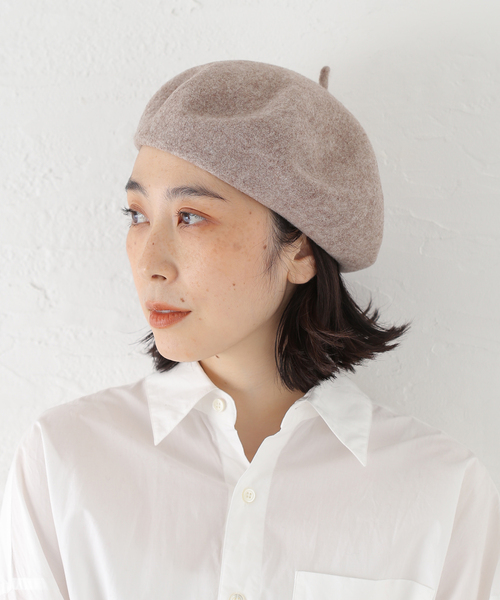 Odds(オッズ)の「Odds/オッズ JP VASQUE BERET(ハット・レディース・レッド/グレー/ベージュ/ブラック・FREE)」の15枚目の写真