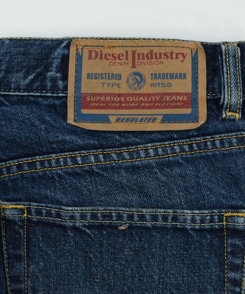 DIESEL BLACK GOLD（ディーゼル ブラック ゴールド）の「【USED】DIESEL デニムパンツ（デニムパンツ・メンズ・ブルー・MEDIUM）」の6枚目の写真
