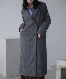 VACANCY | ミックスツイードロングチェスターコート(チェスターコート)
