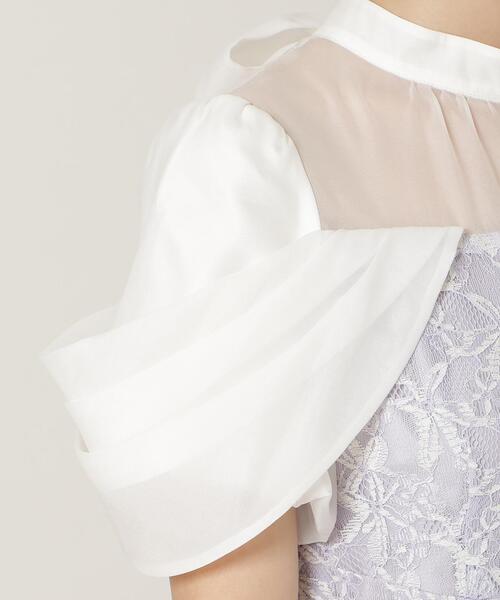 WILLSELECTION(ウィルセレクション)の「シアーベールレースワンピース(ドレス・レディース・ラベンダー/ネイビー/ブラック/ミント・FREE)」の16枚目の写真